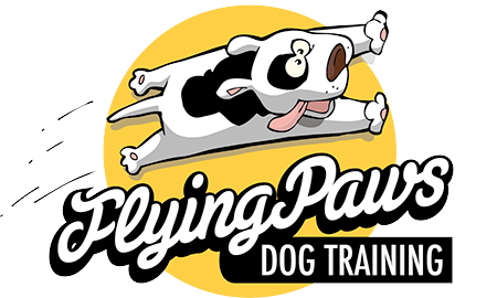 Flying Paws | Dog Training Logo