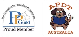 Logos of PP Guild and APDT